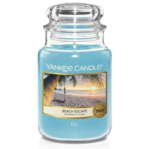 Yankee Candle vonná svíčka Beach Escape (Únik na pláž) 623 g
