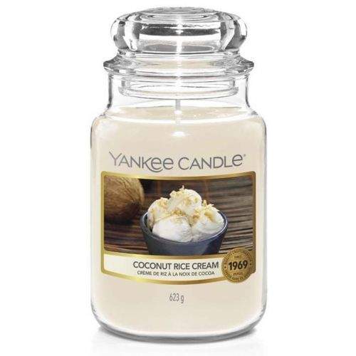Yankee Candle vonná svíčka Coconut Rice Cream (Krém s kokosovou rýží) 623 g