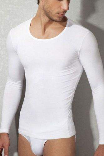 Cornette Pánské tričko 214 white, bílá, XXL