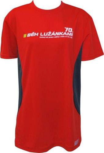 Sulov Runfit pánské běžecké triko, krátký rukáv, červené, vel. L