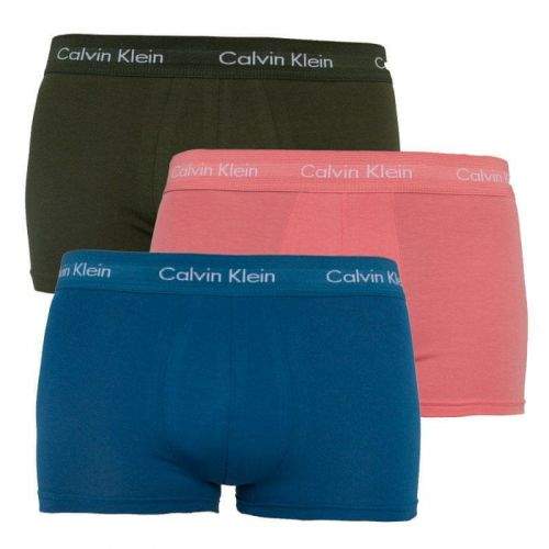 Calvin Klein 3PACK pánské boxerky vícebarevné (U2664G-MXN) - velikost S