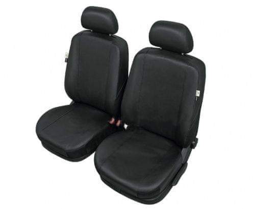 SIXTOL Autopotahy PRACTICAL na přední sedadla, černé (black)