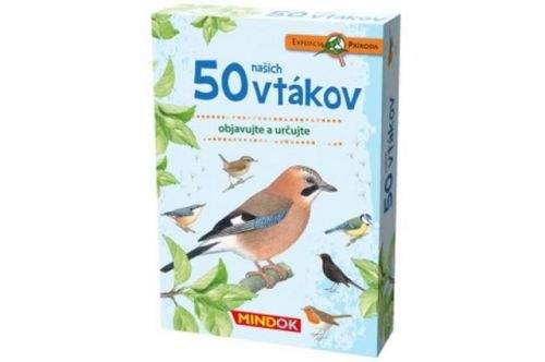 Mindok Expedice příroda: 50 našich vtákov