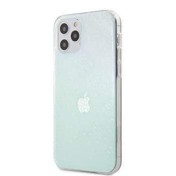 Guess GUHCP12L3D4GIRBL Guess 3D Raised Zadní Kryt pro iPhone 12 Pro Max 6.7 Iridescent