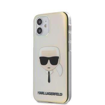 Karl Lagerfeld KLHCP12SPCKHML Karl Lagerfeld PC/TPU Head Kryt pro iPhone 12 mini 5.4 Iridescent