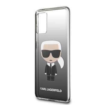Karl Lagerfeld KLHCS67TRDFKBK Karl Lagerfeld Degrade Kryt pro Samsung Galaxy S20+ Black