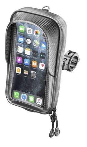 Interphone Univerzální držák na mobilní telefony Interphone Master s úchytem na řídítka, pro telefony max. 6,7", černý