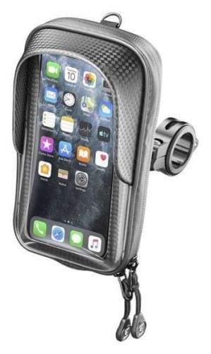 Interphone Univerzální držák na mobilní telefony Interphone Master s úchytem na řídítka, pro telefony max. 5,8", černý