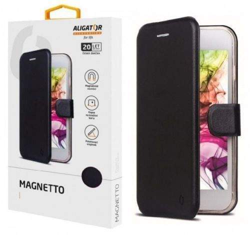 Aligator Pouzdro ALIGATOR Magnetto iPhone 12 mini, Black