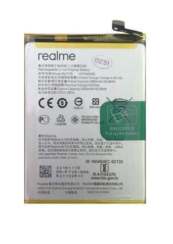 realme BLP729 Realme 5/C3/C11 Baterie 5000mAh Li-Ion (Service Pack)