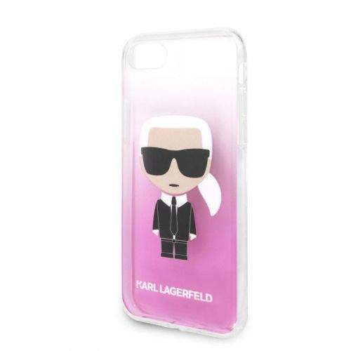 Karl Lagerfeld KLHCI8TRDFKPI Karl Lagerfeld Fun Sunglasses Kryt pro iPhone 8/SE2020 Pink