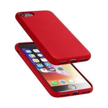 CellularLine Ochranný silikonový kryt Cellularline Sensation pro Apple iPhone 6/7/8/SE (2020), červený