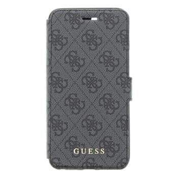 Guess GUFLBKI8L4GG Guess Charms Book Case 4G Grey pro iPhone 7/8 Plus