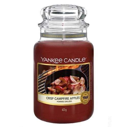 Yankee Candle Svíčka ve skleněné dóze , Jablka pečená na ohni, 623 g