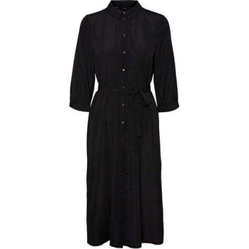 Vero Moda Dámské šaty VMCARA 10244461 Black (Velikost XS)
