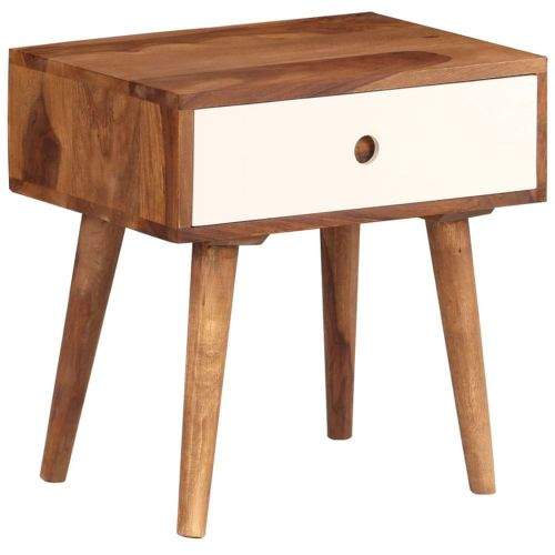 shumee Noční stolek 45 x 30 x 45 cm masivní sheeshamové dřevo