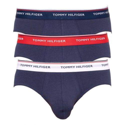 Tommy Hilfiger 3PACK pánské slipy tmavě modré (1U87903766 904) - velikost XXL