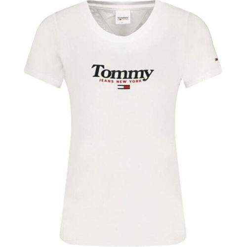 Tommy Hilfiger Dámské triko Slim Fit DW0DW08928-YBE (Velikost XS)
