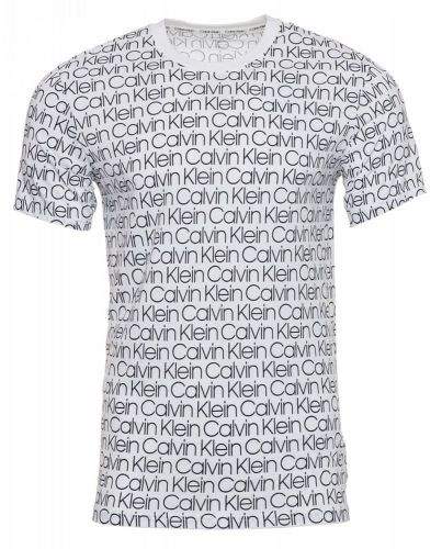 Calvin Klein pánské tričko NM1699E S/S CREW NECK L bílá