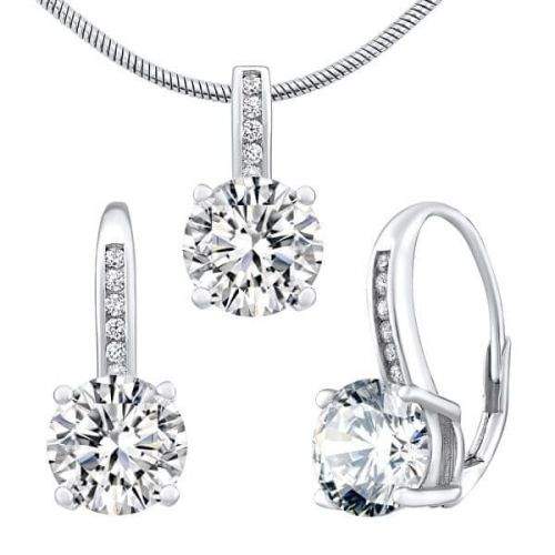 Silvego Stříbrný set šperků Verity LPS1335ES (náušnice, přívěsek) stříbro 925/1000