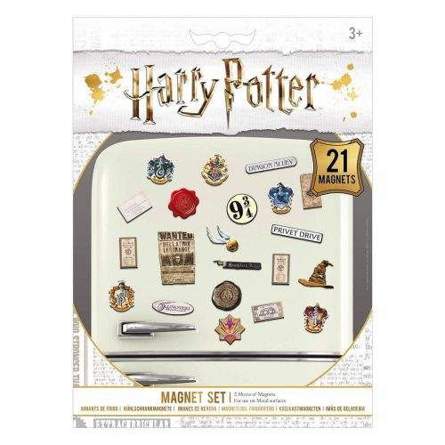 Grooters Sada magnetek Harry Potter - Wizardry, 21 ks