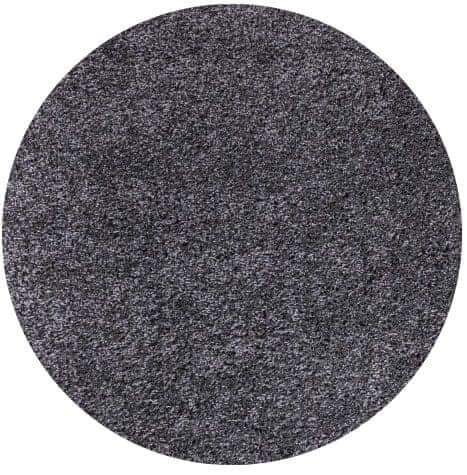 Ayyildiz AKCE: 120x120 (průměr) kruh cm Kusový koberec Life Shaggy 1500 grey kruh 120x120 (průměr) kruh