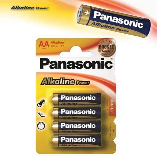 Ansmann Panasonic LR6 Alkaline Power (alkalická; AA; 1,5V; BL4) 4ks - Blister