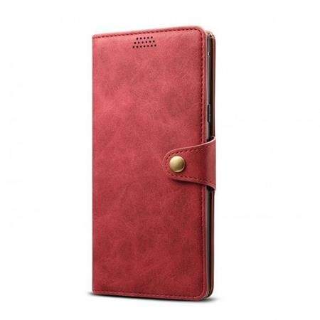 Xiaomi Lenuo Leather pro iPhone 12/12 Pro, červená