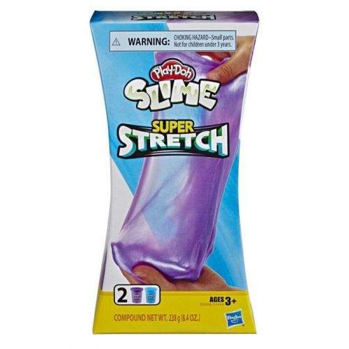 shumee PlayDoh Super Stretch Plastic Compound 2 balení Fialová a modrá