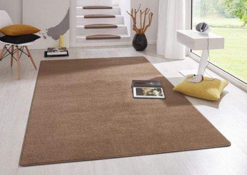 Hanse Home AKCE: 80x150 cm Hnědý kusový koberec Fancy 103008 Braun 80x150