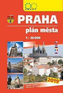 Praha - plán města 1 : 20 000