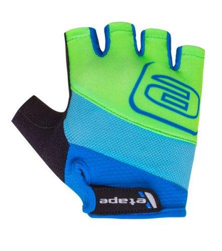 Etape – dětské rukavice SIMPLE, modrá/zelená 5-6
