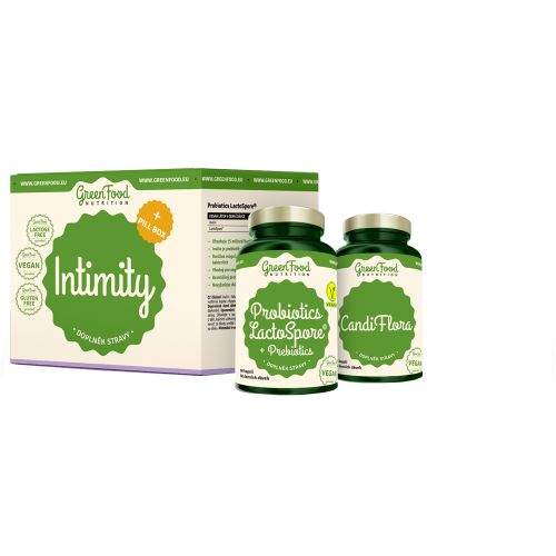 GreenFood Nutrition s.r.o. GreenFood Nutrition Intimity + Pillbox 150ks
