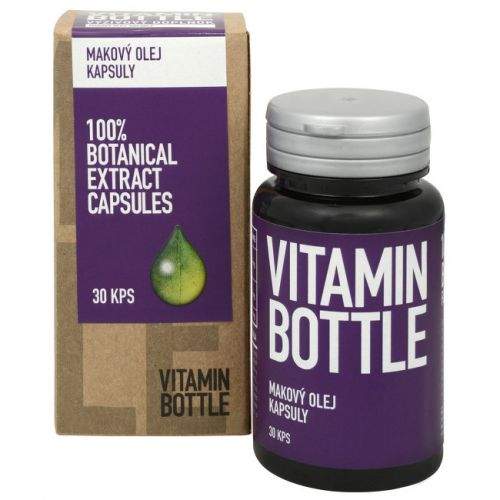 Good Nature Vitamin-Bottle Makový olej 30 kapslí
