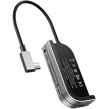 Baseus Multifunctional USB-C HUB CAHUB-WJ0G, Dark gray (CAHUB-WJ0G)