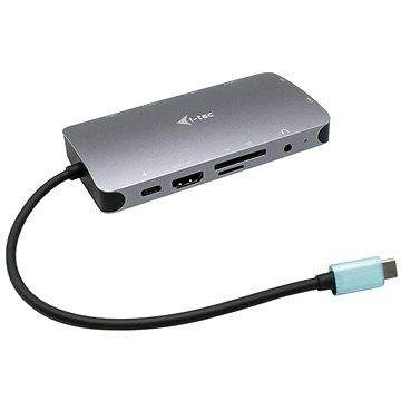 I-TEC USB-C Metal Nano Dock HDMI/VGA with LAN + Power Delivery 100W (C31NANODOCKVGAPD)