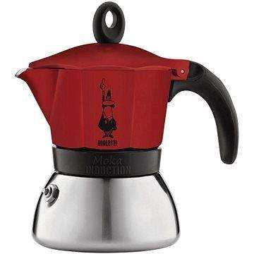 Bialetti NEW MOKA INDUCTION RED 6 CUPS