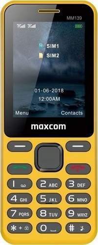 Maxcom MM 139 žlutý