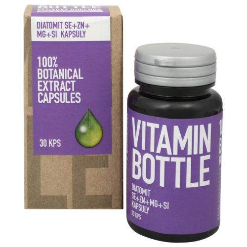 Good Nature Vitamin-Bottle DIATOMIT Se + Zn + Mg + Si 30 kapslí