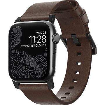Nomad Horween Leather Strap Modern Brown - Apple Watch 5 44/42 mm (NM1A4RBM00)