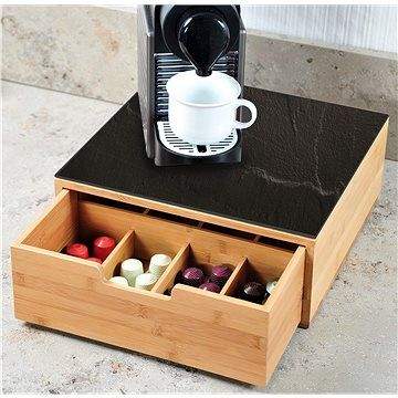 Kesper Box na kávovékapsle/ čajové sáčky, Bambus (58951)