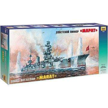 Zvezda Model Kit loď 9052 - Battleship Marat (4600327090522)