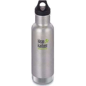 Klean Kanteen Insulated Classic w/Loop Cap - brushed stainless 592 ml (763332037723)
