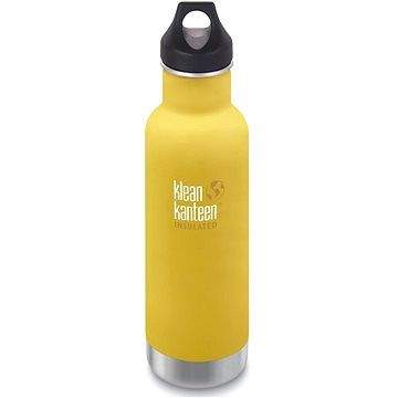 Klean Kanteen Insulated Classic w/Loop Cap - lemon curry 592 ml (763332044462)