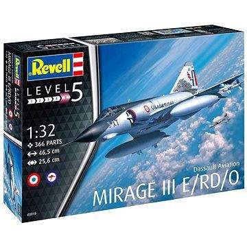 Revell Plastic ModelKit letadlo 03919 - Dassault Mirage III E (4009803039190)