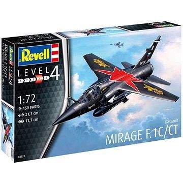 Revell Plastic ModelKit letadlo 04971 - Mirage F.1C/CT