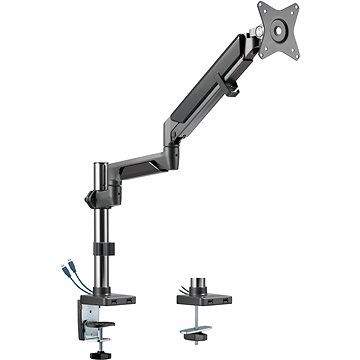 Držák na monitor AlzaErgo Arm S105B Premium USB