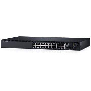 Dell Networking N1524 24x 1GbE + 4x 10GbE SFP+ fixed ports Stacking IO to PSU airflow AC