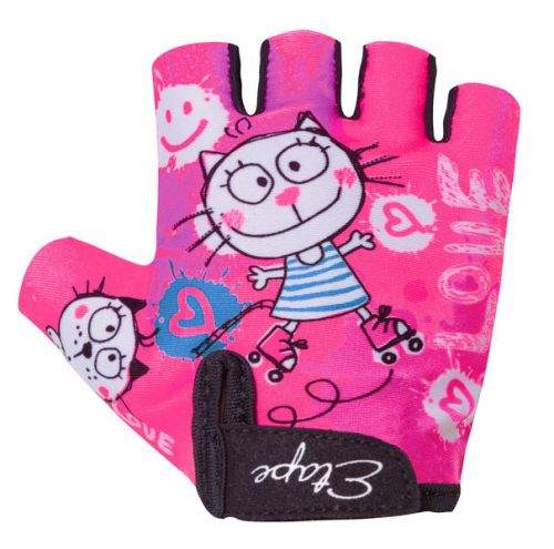 Etape – dětské rukavice TINY, růžová 3-4