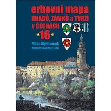 Milan Mysliveček: Erbovní mapa hradů, zámků a tvrzí v Čechách 16